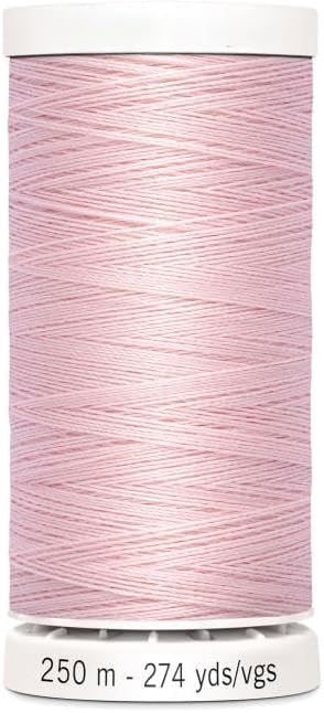 Gutermann Economy Size | Gutermann 273 Yards Spools | Sew All Thread (305 - Petal Pink)