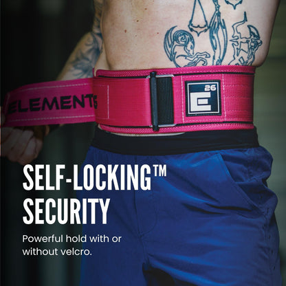 Self-Locking Weight Lifting Belt