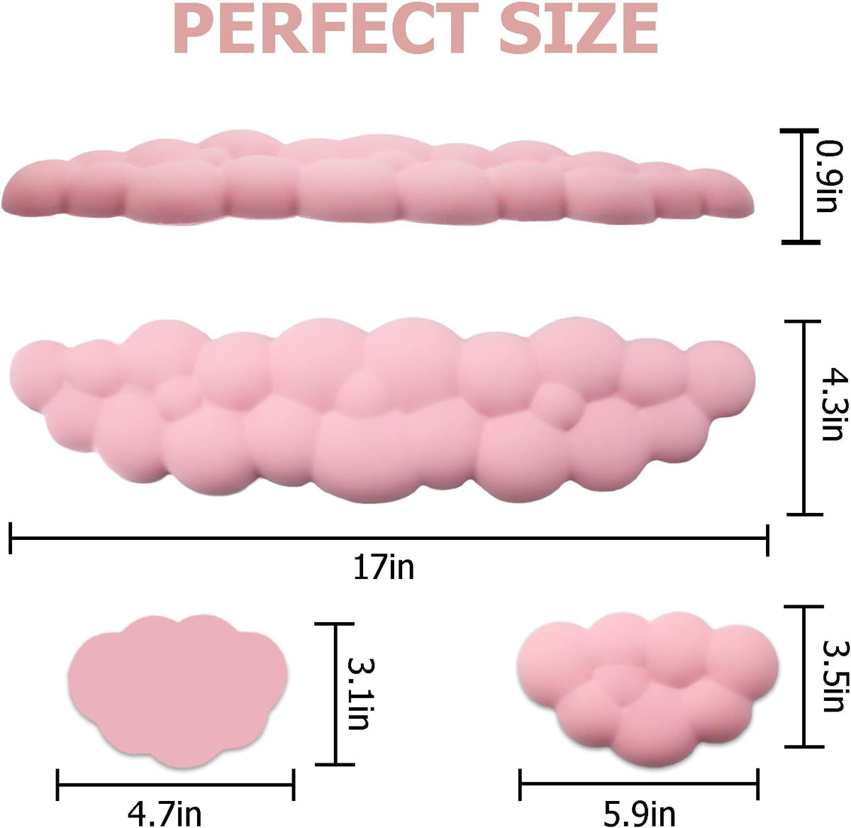 Ergonomic Keyboard Wrist Rest, Cloud Wrist Rest for Computer Keyboard