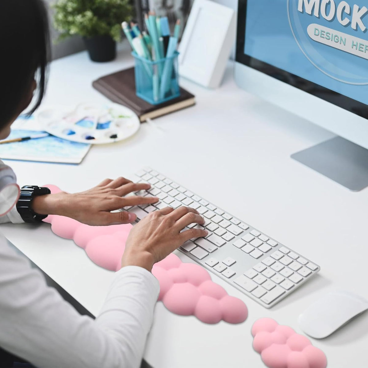 Ergonomic Keyboard Wrist Rest, Cloud Wrist Rest for Computer Keyboard