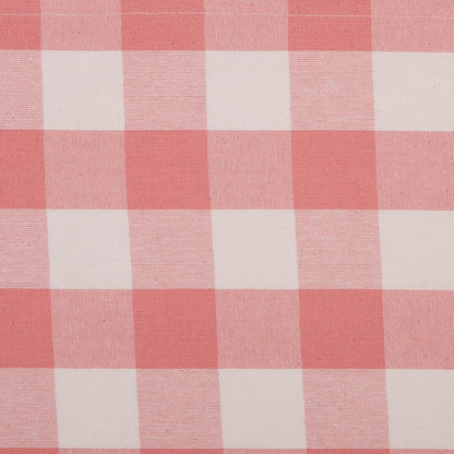 Buffalo Check Collection, Classic Farmhouse Table Runner, 14x72, Pink & White