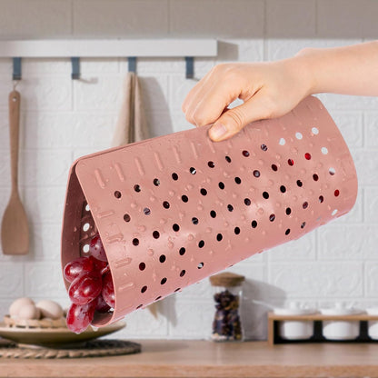 Kitchen Sink Mat, 12" x 10" Rectangular Sink Protector Pad, Fast-Draining Grid Design Liner, Dish Drying Mat , 2 Pack Pink