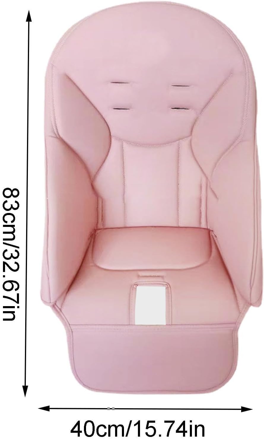 Baoneo High Chair Cushion, Baby Dining Chair Seat Cover, Seat Cushion Breathable Pad, Foldable Baby Highchair Cover, Protects from Spills and Crumbs for Kosmic Jane, Siesta Zero3 (Pink)