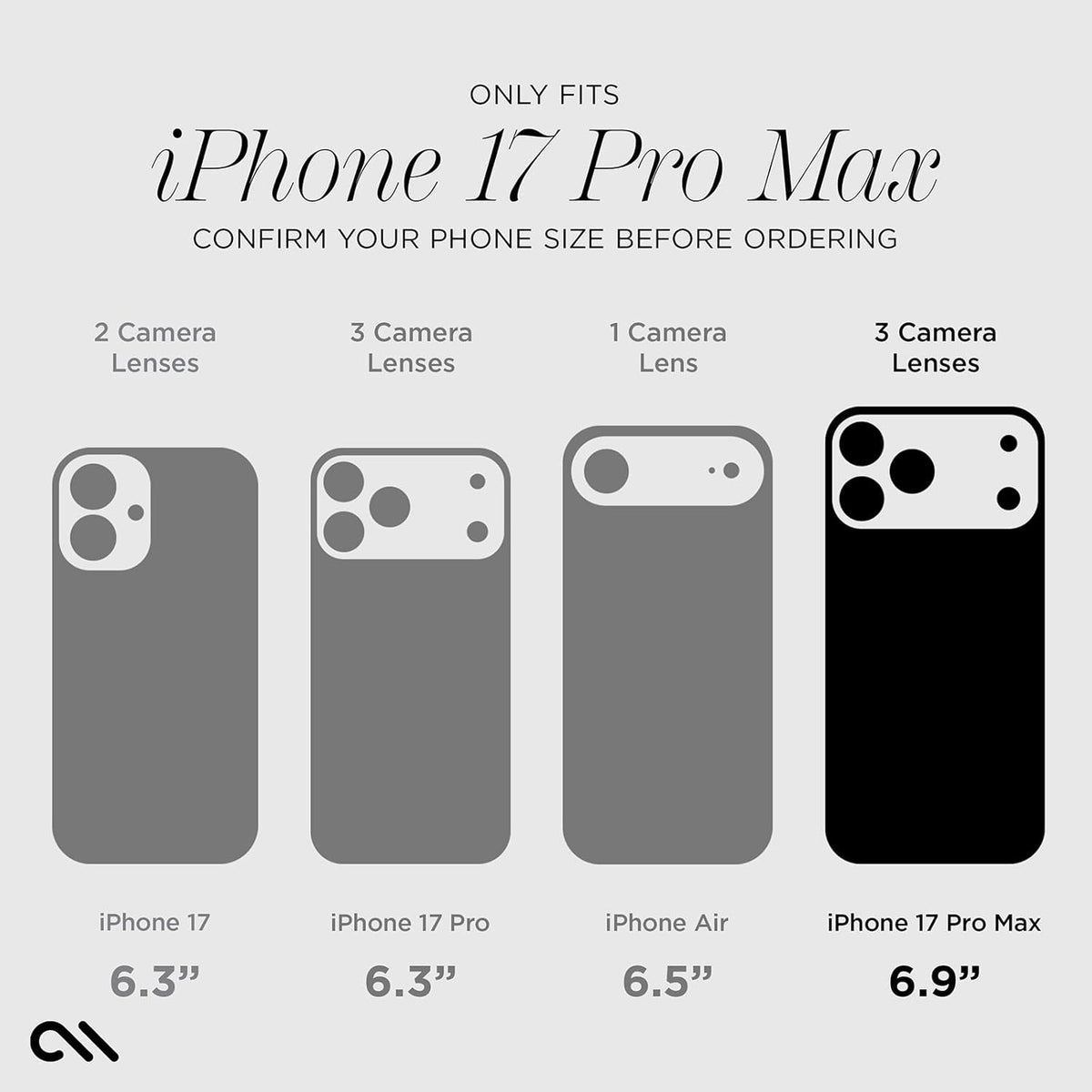 Soap Bubble iPhone 17 Pro Max Case - Peach Iridescent