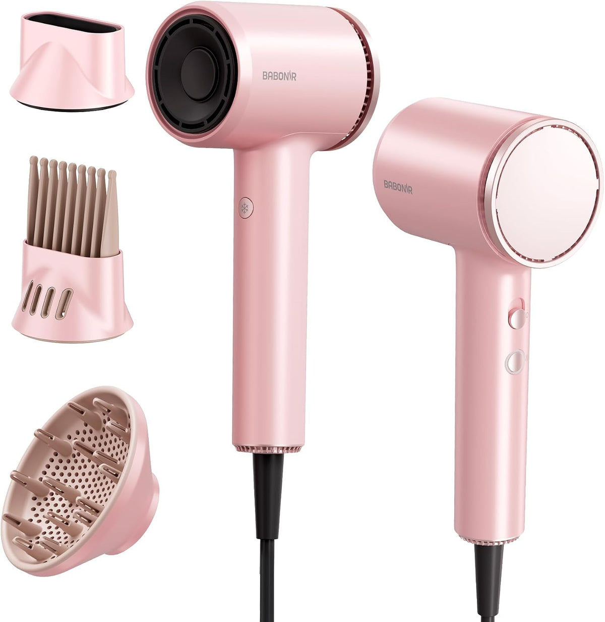 Hair Dryer, 110,000 RPM High-Speed Brushless Motor for Fast Drying