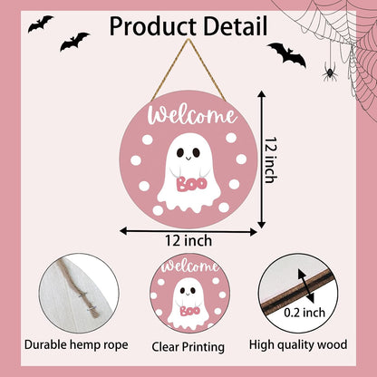 Pink Halloween Decor Halloween Door Decorations Pink Halloween Wreath
