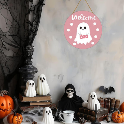 Pink Halloween Decor Halloween Door Decorations Pink Halloween Wreath