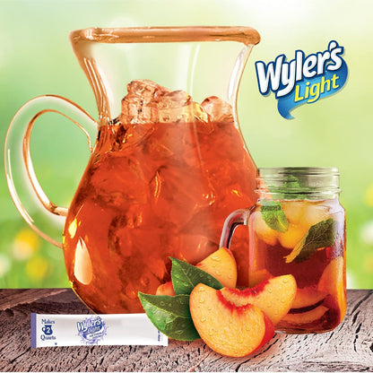 Pitcher Packs, Water Drink Mix,Peach Iced Tea,6 Pitcher Packets (Pack of 2)
