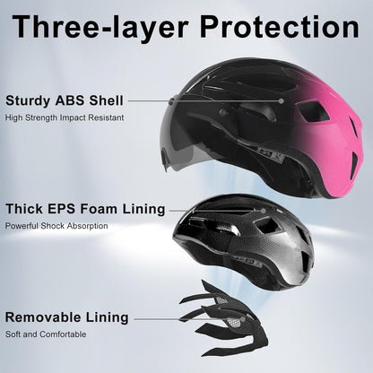 Bike Helmet Adult for Men, Lightweight Ebike Helmet