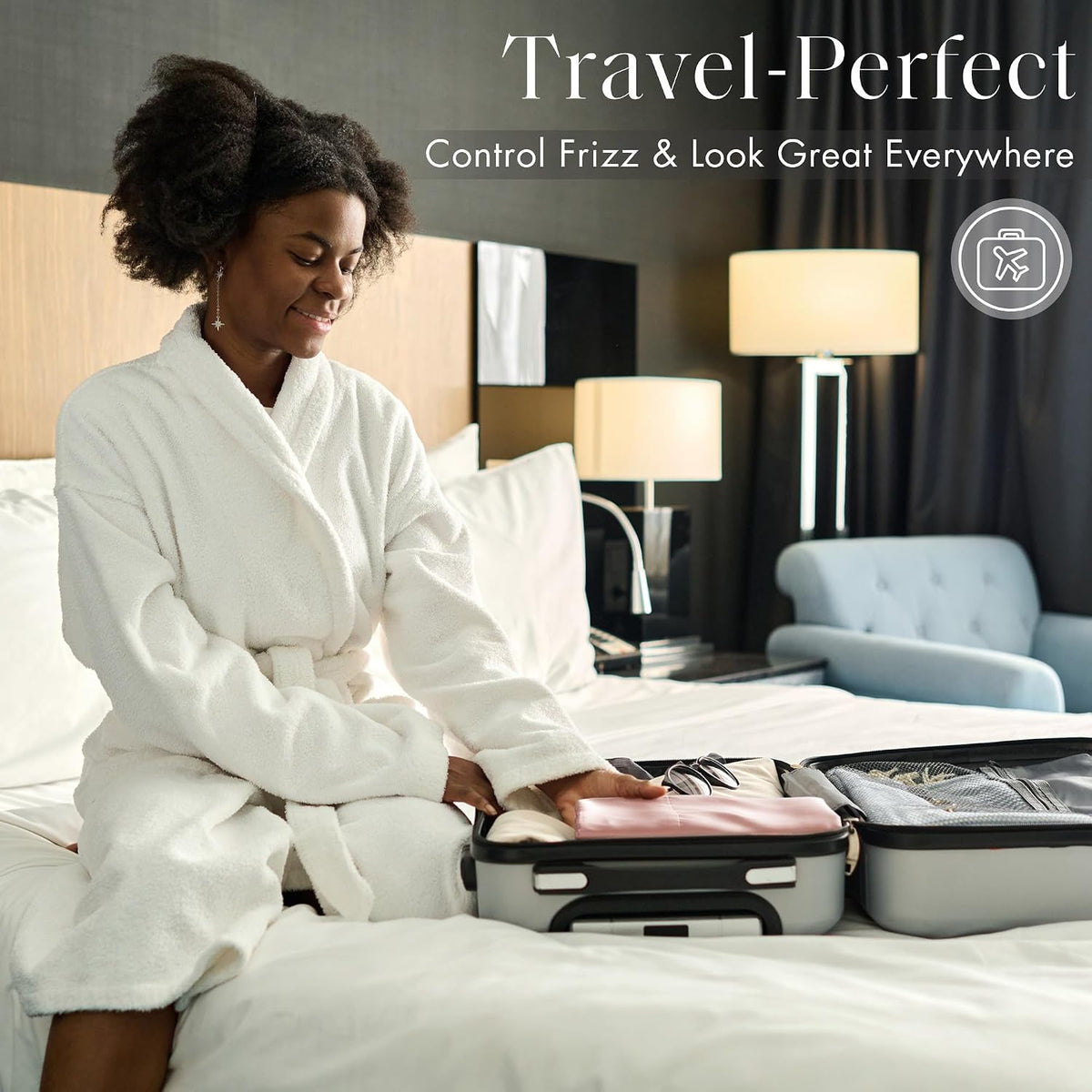 Essentials Satin Sheets Full Size Bed Set, 6 Piece, Blush
