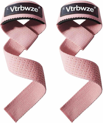 Gym Lifting Straps for Weightlifting & Deadlift - Non-Slip Silicone Grip, Padded Wrist Support for Bodybuilding, Workout & Strength Training, Unisex Design for Men & Women