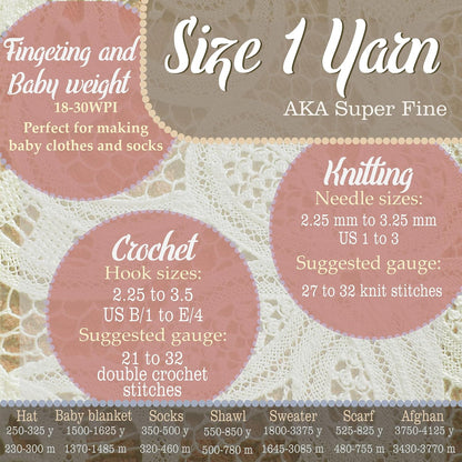 JubileeYarn Baby Soft Bamboo Cotton Yarn - Peach Cobbler - 4 Skeins