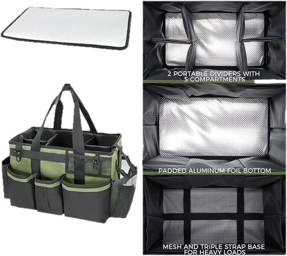 Cleaning tools, handbags, deep cleaning, housekeeping services, cleaning bags, butler's car storage bags (Pink)
