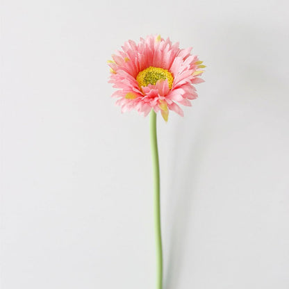 20 Pcs Artificial Daisies Flower Fake Daisy 7.8inch Faux Bouquet Silk Flower for Home Decor, Party, Wedding, and Special Event Decorations (Pink)