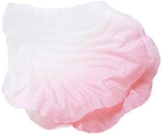 1000 Pcs Artificial Silk Rose Petals Decoration Wedding Party Color Light Pink & White