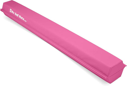 9 ft Folding Foam Balance Beam Bar, Portable Gymnastics Equipment for Gymnast, Children or Cheerleaders