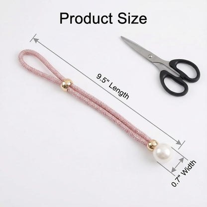 2 Pack Curtain Tiebacks Handmade Decorative Curtain Holdbacks Rope Outdoor Farmhouse Tie Backs for Curtains Curtain Holders for Drapes Home Office Hotel Decor (Pink)