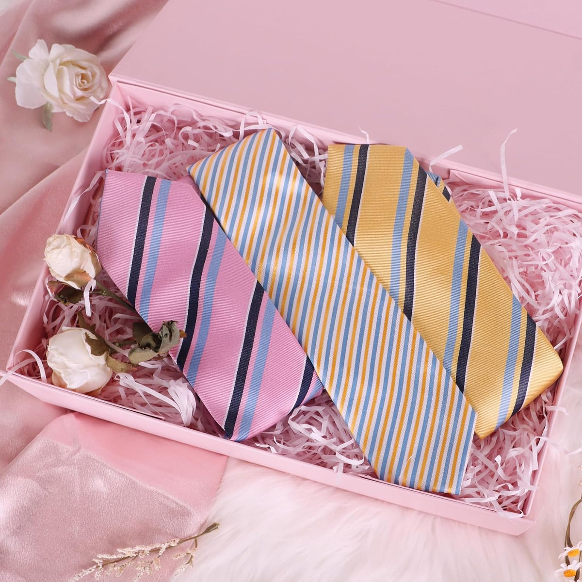 LFBOX Pink Gift Box with Magnetic Lid 1 Pack