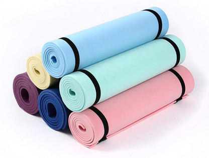 Sports Fitness Mat Exercise Body Building Blanket Nonslip Exercise Pad Gymnastics Mat Fitness Equipment Sports Supplies