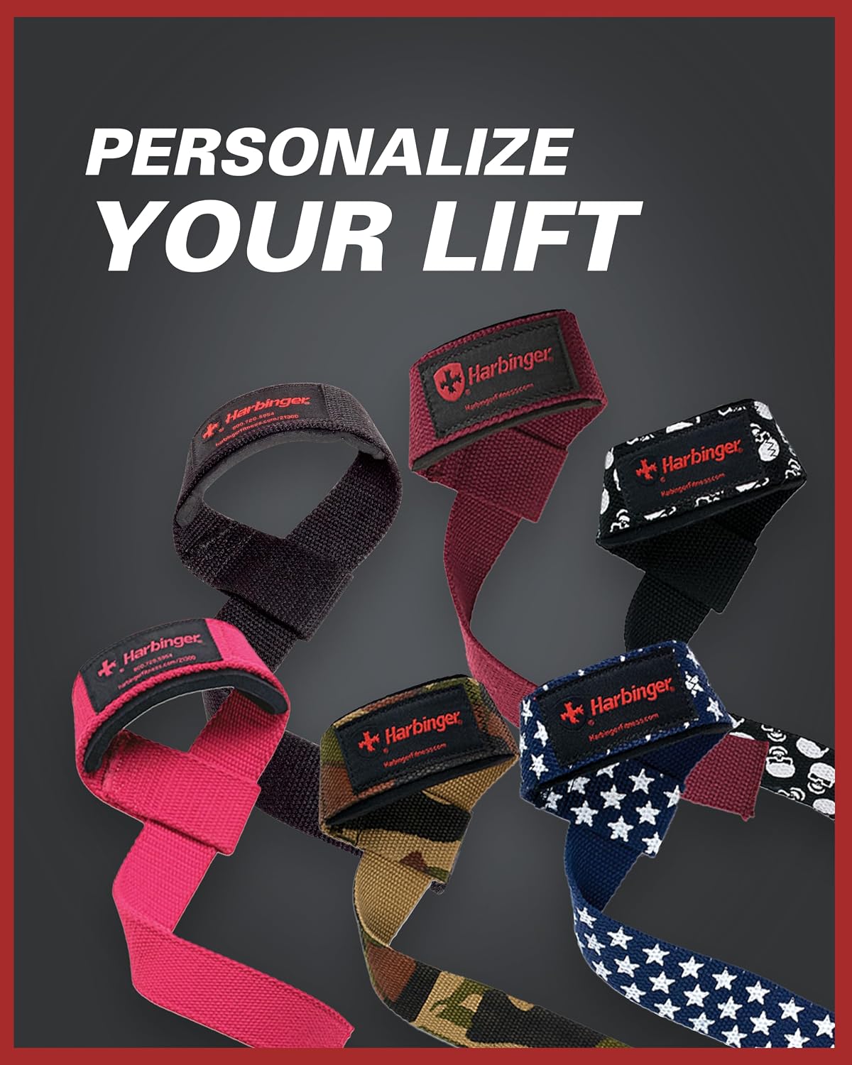 Padded Cotton Lifting Straps with NeoTek Cushioned Wrist, 21.5 Inch Length, 1.5 Inch Width, Pair, Weightlifting Wrist Straps for Deadlifts and Strength Training