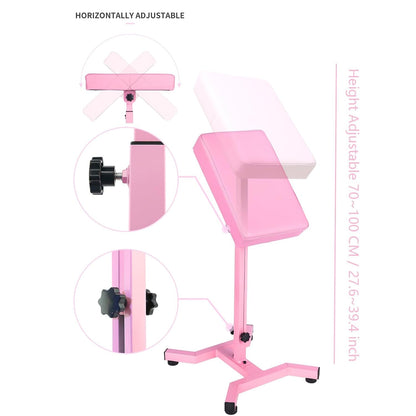Pink Tattoo Arm Rest stand, Arm Rest Tattoo, Arm Rest for tattooing