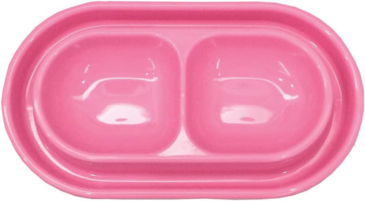 Ant Proof Cat Dish 32 Oz Pet Food Water Bowl for Dogs Cats Pink, M