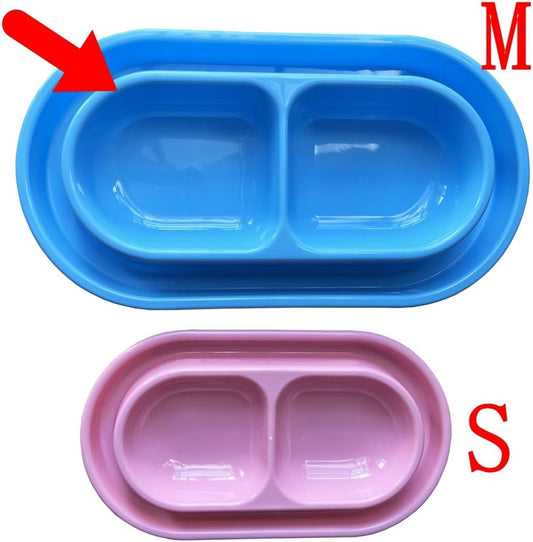 Ant Proof Cat Dish 32 Oz Pet Food Water Bowl for Dogs Cats Pink, M