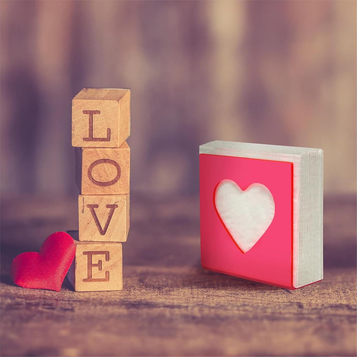 Acrylic Heart Napkin Holders for Tables - Cute Napkins Dispenser