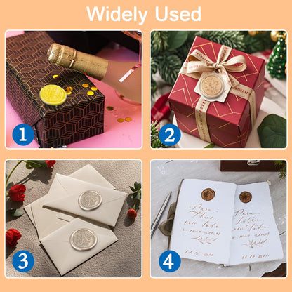 36Pcs Smoky Pink Wax Seal Sticks, 7mm for Mini Glue Gun Sealing