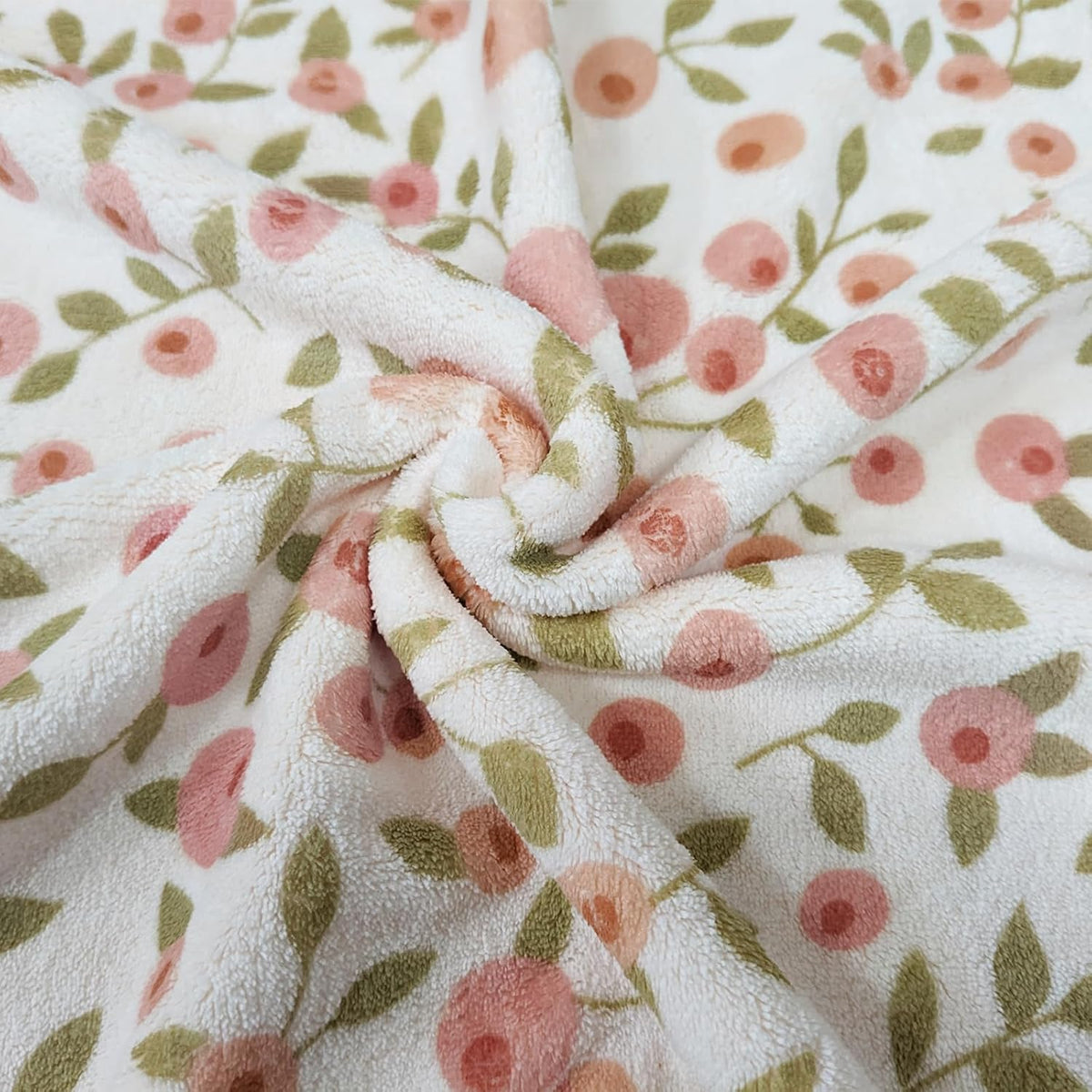 Floral Bath Towel Set,3 pcs,Coral Velvet Soft Absorbent Towels (1 Bath Towel,2 Hand Towels)