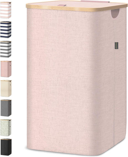 70L Laundry Hamper with Lid, Large Laundry Basket Bin