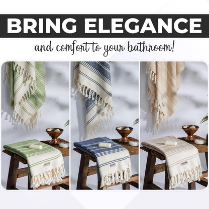 100% Certified Organic Turkish Cotton Bath & Beach Towel, 71x36 in.