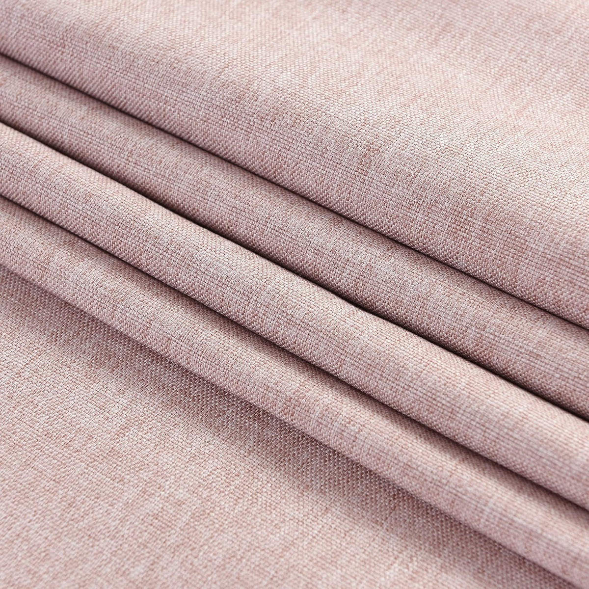 Pink Cotton Table Runner 13 x 72 in Long Farmhouse Scallop Style