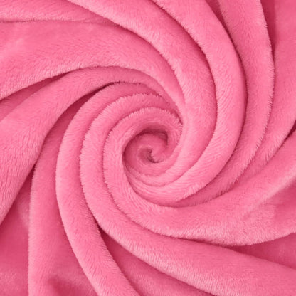 Throw Blanket Flannel Fleece Blankets for Couch, Fuzzy Cozy Lightweight Warm Comfort Super Soft Fluffy Plush Blankets for Bed Sofa 260GSM, Suitable for All Seasons (Pink,50x60inches)