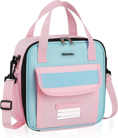 Lunch Box Kids, Large Insulated Lunch Bag Lunchbox for Girls, Pink