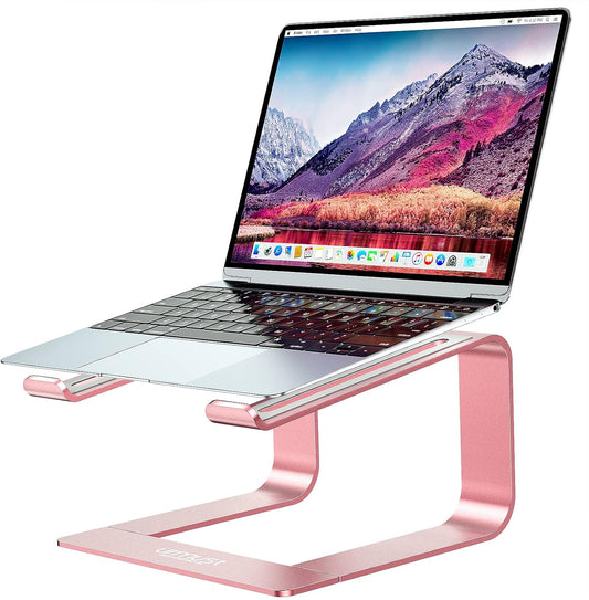 Laptop Stand for Desk, Pink, Up to 15.6" Laptop
