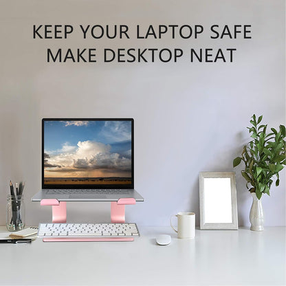 Laptop Stand for Desk, Pink, Up to 15.6" Laptop