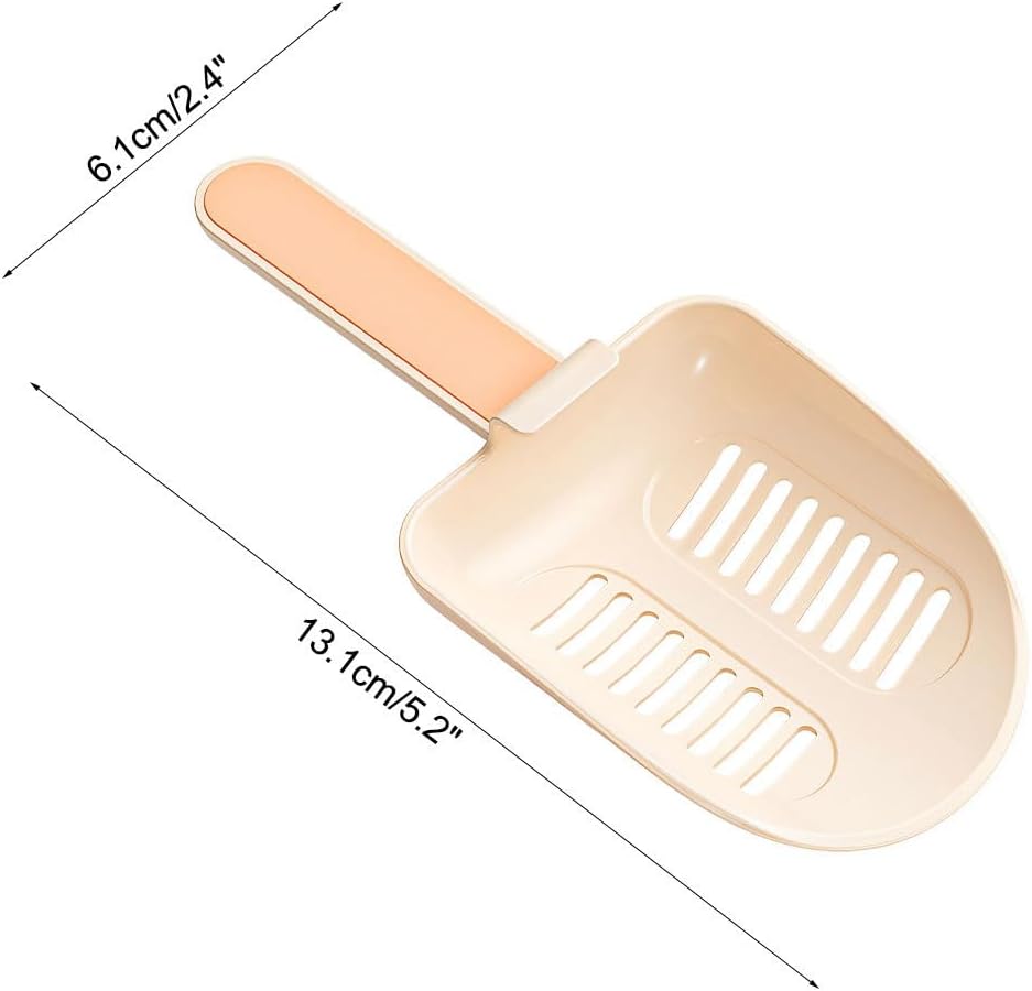 Hamster Litter Scoop, Plastic Sand Shovel Small Animal Mesh Scooper for Guinea Pig Hamsters Gerbils Small Animals