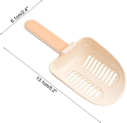 Hamster Litter Scoop, Plastic Sand Shovel Small Animal Mesh Scooper for Guinea Pig Hamsters Gerbils Small Animals