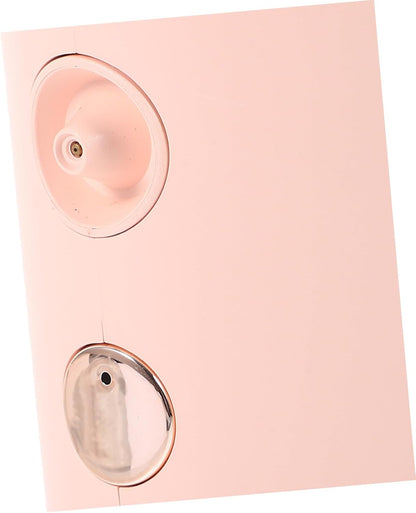 Portable Handheld Face Steamer for Women with Nutritional Essence Absorption, Easy to Store Mini Facial Mister in Pink Abs Material, for Travel and Salon Use