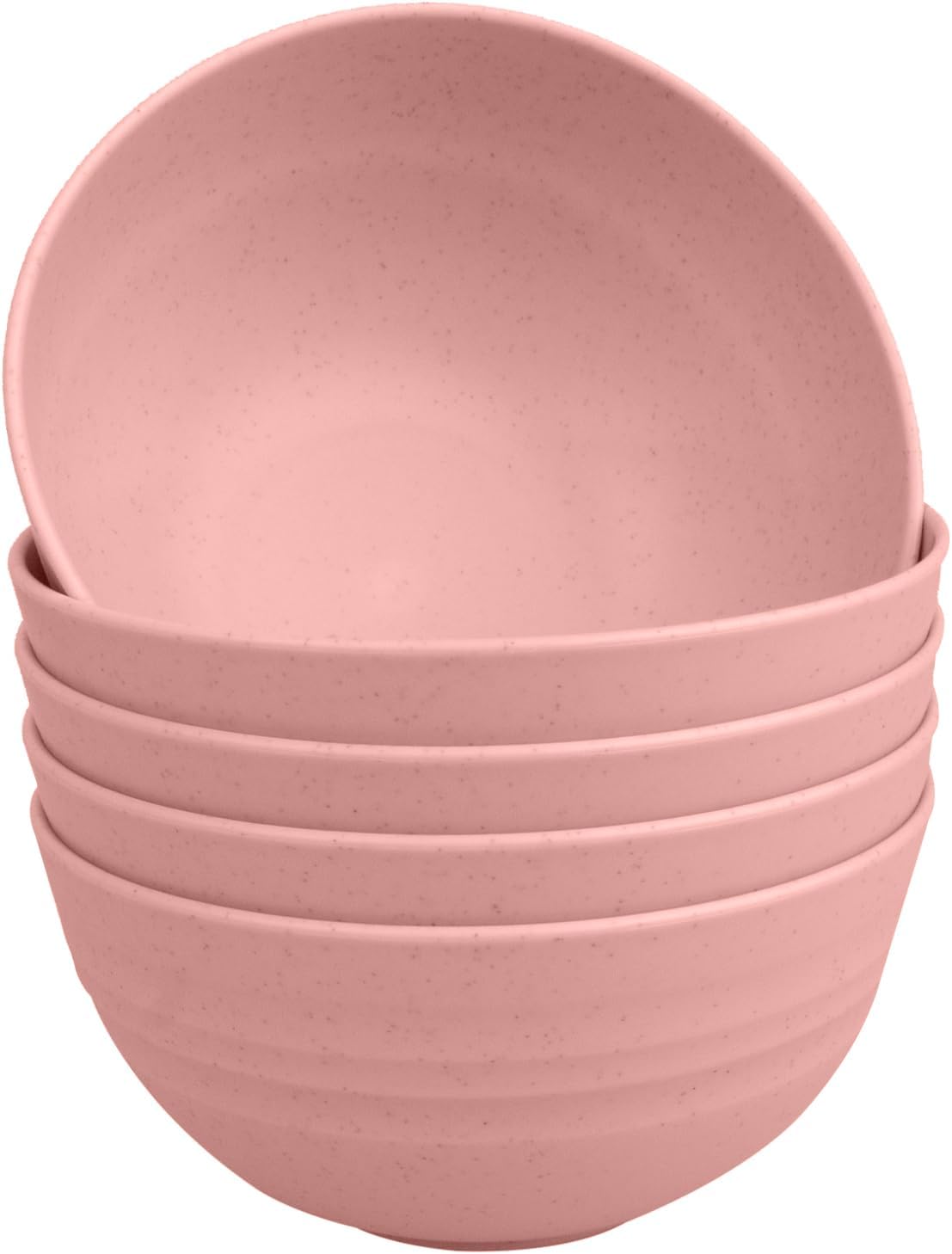 5Pcs Wheat Straw Cereal Bowls, Unbreakable Wheat Straw Bowl