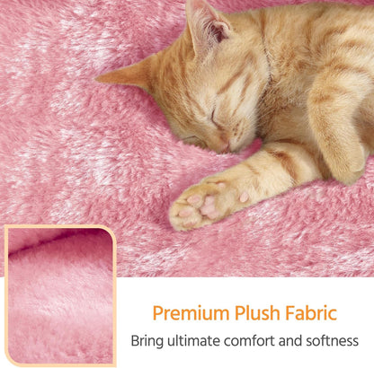 23.5in Small Cat Tree, Extra Large Plush Perch, Soft Condo