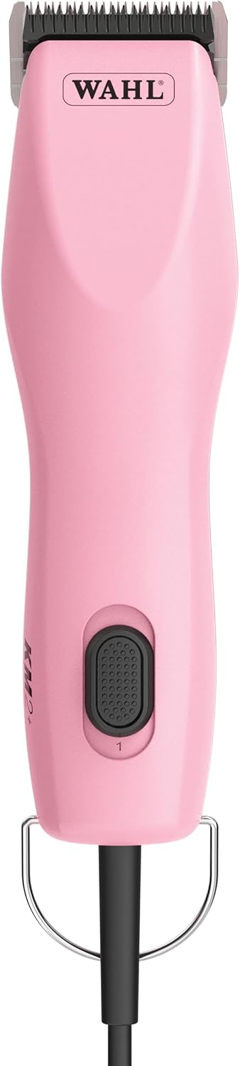 Pro Animal Thick-Curly Coat Clipper, Lightweight & Quiet, Pink