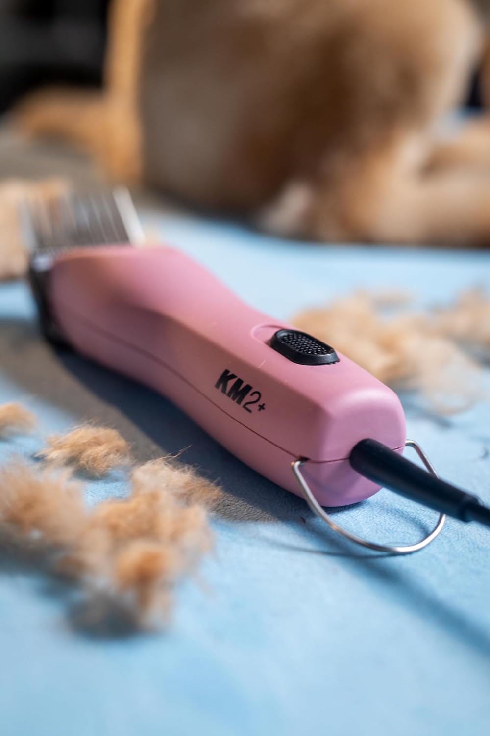 Pro Animal Thick-Curly Coat Clipper, Lightweight & Quiet, Pink