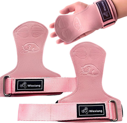 Adjustable Neoprene Padded Wrist straps for Weightlifting,Weight Lifting Straps Gym weight lifting wrist wraps，Gym Accessories for women for Men/Women(Pair)