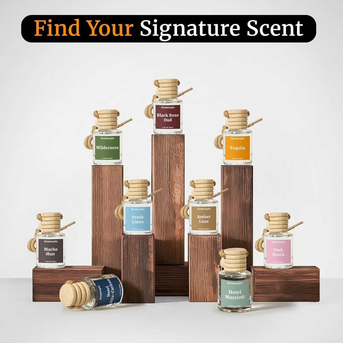 Car Air Fresheners 2 Packs, Pink Beach Essential Oil Freshener for Cars, Cute Hanging Car Fragrance Diffuser for Women & Men, Long-Lasting Car Fragrance Gift
