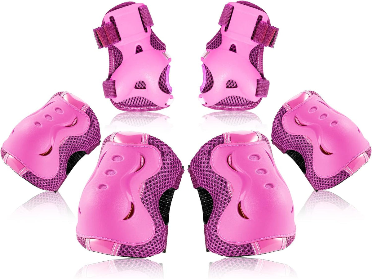 Kids/Youth Knee Pad Elbow Pads Guards Protective Gear Set for Roller Skates Cycling BMX Bike Skateboard Inline Skatings Scooter Riding Sports