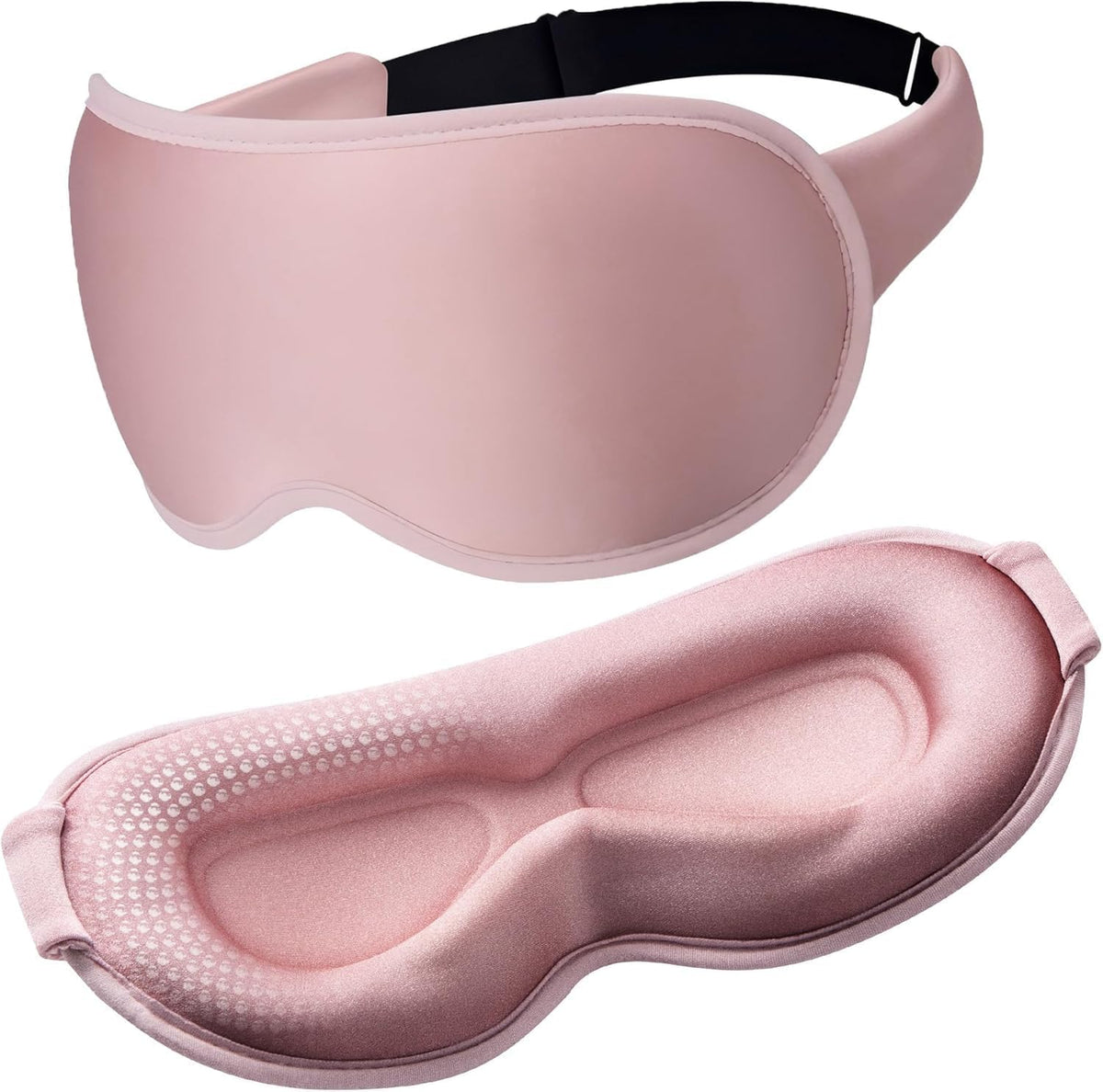 Blackout Weighted Eye Masks for Sleep, Airplane Travel Essentials