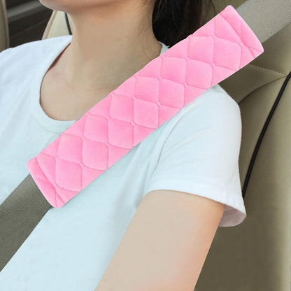 2 Pack Seat Belt Covers Soft Shoulder Pad for Cars & Backpack