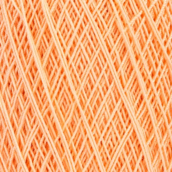 Aunt Lydia Classic Light Peach Crochet - 3 Pack of 350y/320m - Cotton - Gauge 10 - Crochet